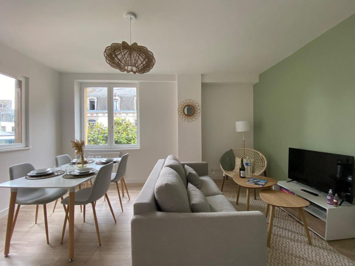 Le Ptit Vert - Wifi - Confort - Entree Autonome - Entre Gare Et Centre Quimper Kültér fotó